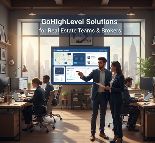 GoHighLevel (GHL) - GHL Strategy -GoHighLevel Solutions for Real Estate Teams & Brokers