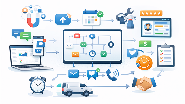 GoHighLevel (GHL) - GHL Strategy - GoHighLevel Automation Blueprint for Service-Based Businesses